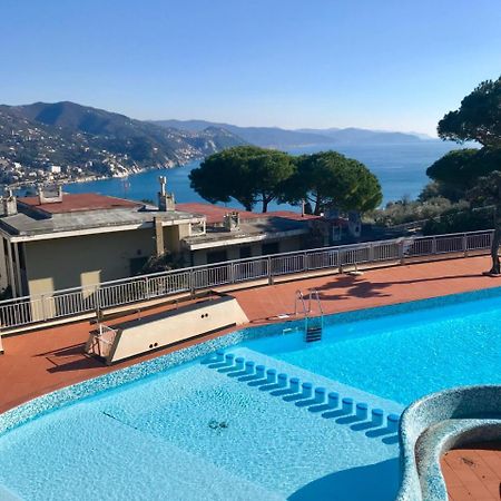 Residence "Delfino" Con Piscina E Campo Da Tennis Rapallo Eksteriør bilde
